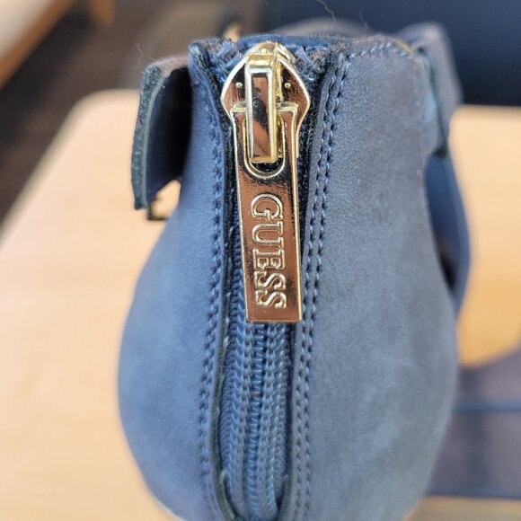 GUESS Factory Neile Peep-Toe Platform Heels - Picture 6 of 10